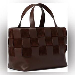 Madewell Basketweave Mini Crossbody Tote